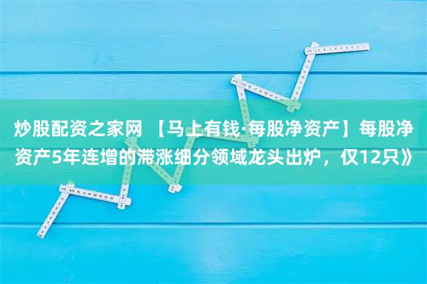 炒股配资之家网 【马上有钱·每股净资产】每股净资产5年连增的滞涨细分领域龙头出炉，仅12只》